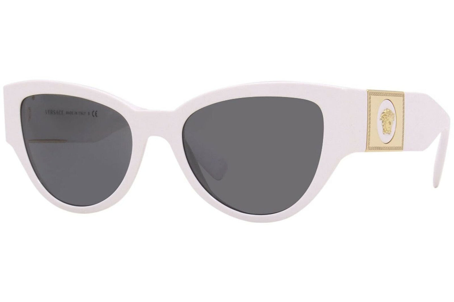Versace VE4398 White/Dark Grey Sunglasses