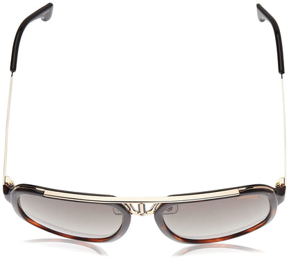Carrera mens Carrera 1004/S Sunglasses, Havana Gold/Brown Gradient, 57mm 20mm