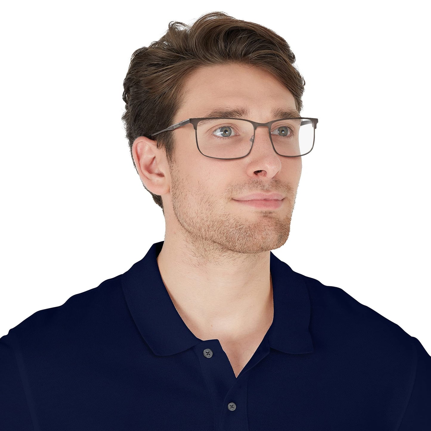 Brooks Brothers Men's BB1046 1507 55mm Rectangular Eyewear Frames