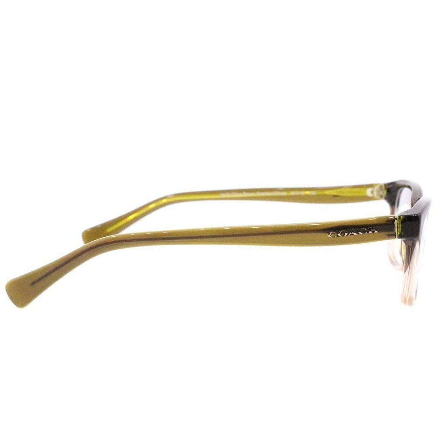 Coach Women's HC6089 Eyeglasses Olive Brown Gradient/Olive 51mm